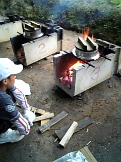 野外炊さん