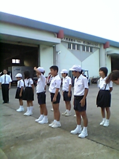 宿泊学習出発！